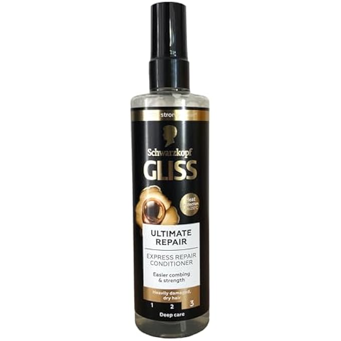 Gliss EXPRESS ULTIMATE CONDITIONER SPRAY 200 ML FOR VERY DAMAGED HAIR SCHWARZKOPF - Image 1